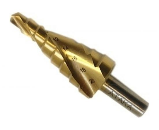 Сверло по металлу (4-20 мм; HSS-G) Атака 8089960 – изображение 2