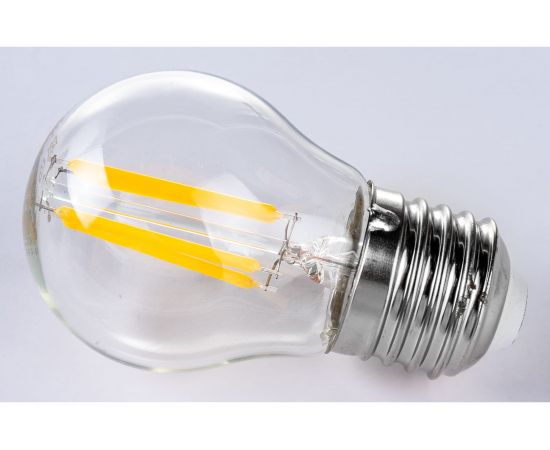 Лампа IEK серия 360, LED, G45, шар прозрачный, 5вт, 230В, 3000К, E27 LLF-G45-5-230-30-E27-CL – изображение 3