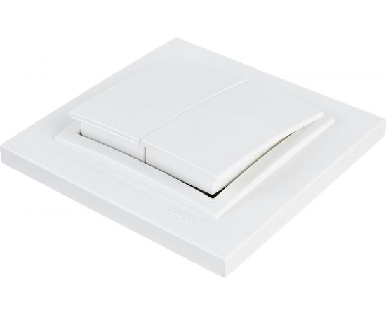 Двухклавишный выключатель MONO ELECTRIC Despina, слоновая кость 102-010025-102 – изображение 3