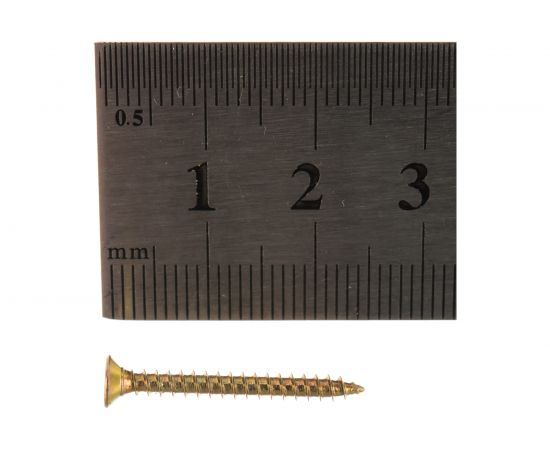 Саморез Tech-Krep ШУж 2,5х25 потайная головка 25 шт пакет 102470 – изображение 3