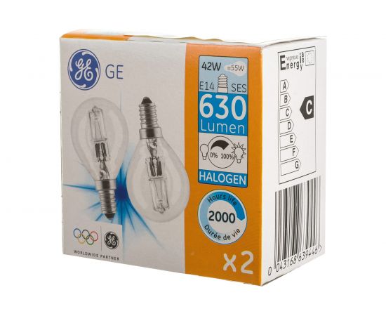 Галогенная лампа General Electric GE HALO S42W CL E14-2/16 63944 – изображение 4