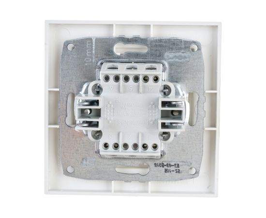 Двухклавишный выключатель MONO ELECTRIC Despina, слоновая кость 102-010025-102 – изображение 4