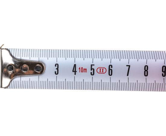 Рулетка Novocraft 10E 10м, 25 мм 6/60 SELF-STOP, ABS, лента: белая 10E1025NC – изображение 4