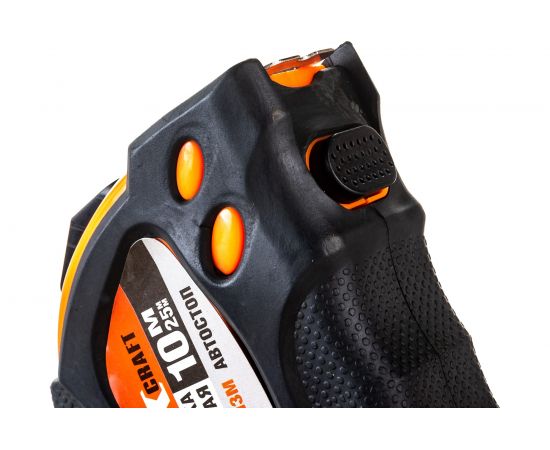 Рулетка Novocraft 10E 10м, 25 мм 6/60 SELF-STOP, ABS, лента: белая 10E1025NC – изображение 5