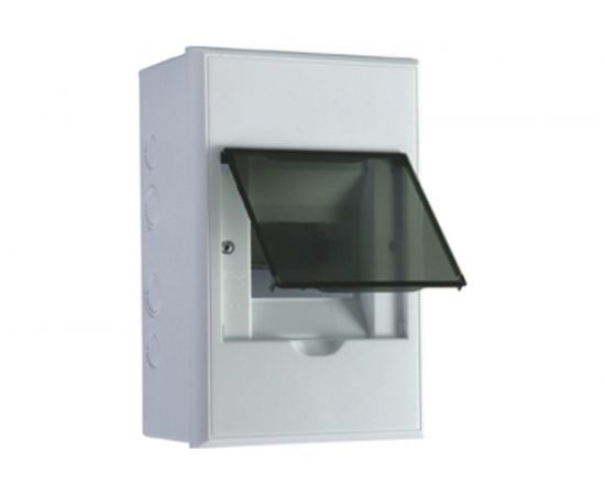 Распределительный навесной щит KRANZ на 4 модуля ЩРН-П-4 IP41 пластик KR-11-0304 – изображение 5