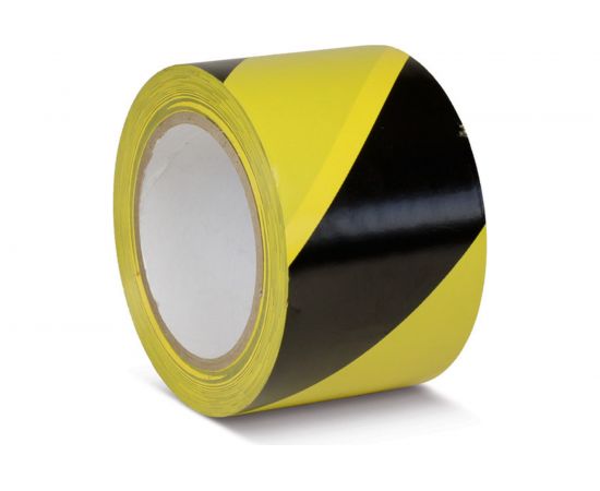 Лента ПВХ для разметки Mehlhose GmbH толщина 150 мкм цвет желто-черный KMSW10033 