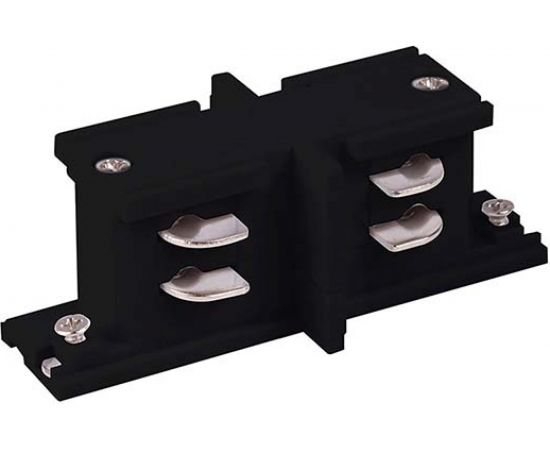 Электрический соединитель Elektrostandard TRC-1-3-II-BK коннектор прямой внутренний для трехфазного шинопровода (черный) a039594 