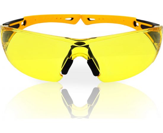 Защитные открытые очки ЕЛАНПЛАСТ Компаньон желтые ОЧК702KN (О-13072KN) 