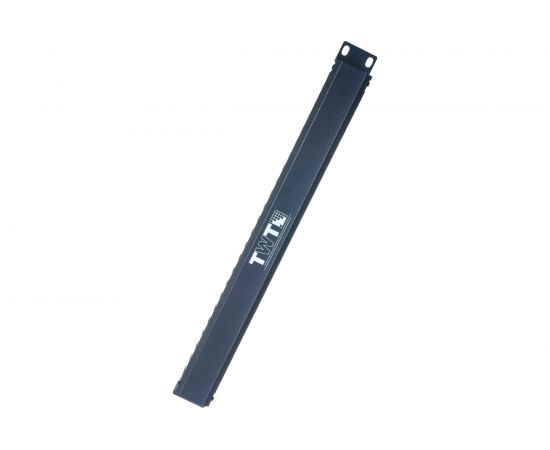 Кабельный органайзер TWT 19 с крышкой, на 24 порта, 1U ORG/CV24-1U 