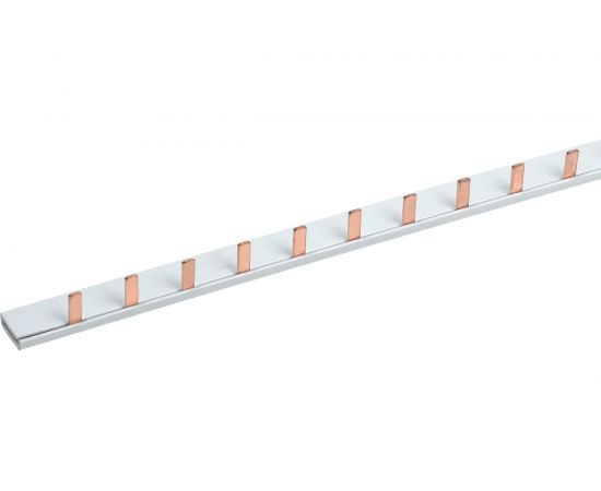 Соединительная шина типа PIN REXANT 12 штырей 1Р 63 А 22 см 11-2241-1 