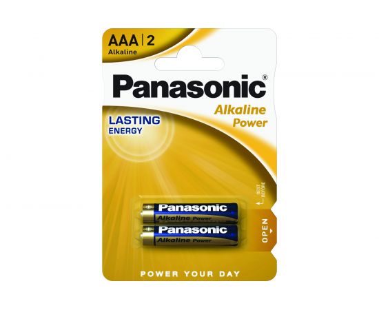 Элементы питания Panasonic LR03 Alkaline Power BL2 7346 