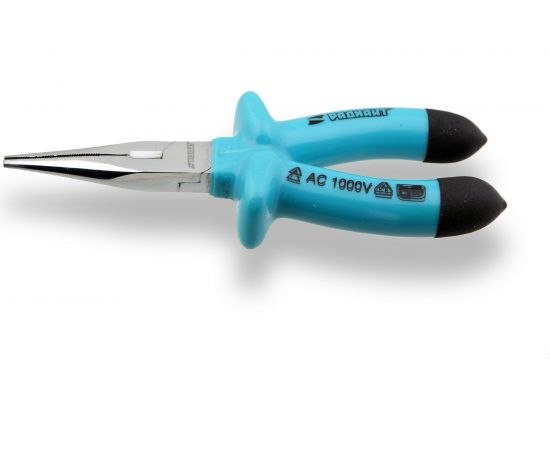 Комбинированные плоскогубцы РАДИАНТ 160 мм, с удл. полукруглыми губками, с изолир. ручками 1000 В 47010 