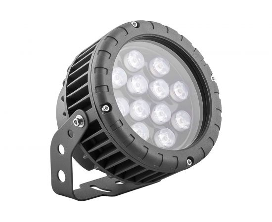 Светодиодный прожектор (D150xH200, IP65, 12W, 85-265V, зеленый) FERON LL-883 32235 