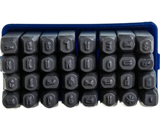 Буквенное клеймо ИНСТУЛС кириллица № 2 стальное HRC 50-55 00001583040 – изображение 2