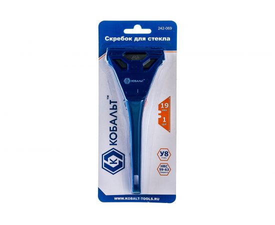 Скребок для стекла 180мм КОБАЛЬТ 242-069 – изображение 2