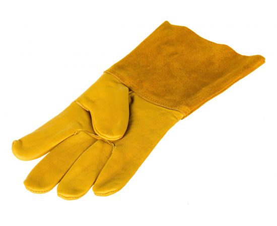 Сварочные краги FUBAG FWGN 8Y TIG, без подкладки, желтые 641183 – изображение 2