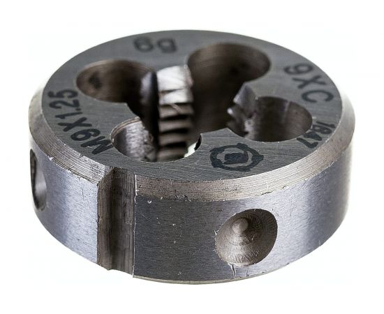 Плашка М 9 х1.25 9ХС ТМ Туламаш 72782 – изображение 2