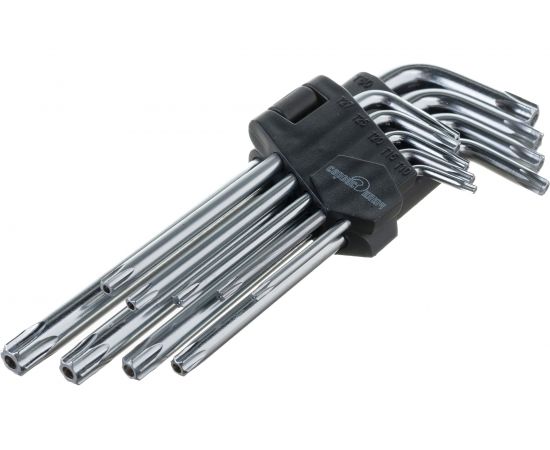 Набор Г-образных ключей torx Сервис Ключ 9 предметов PROFFI 76435 – изображение 2