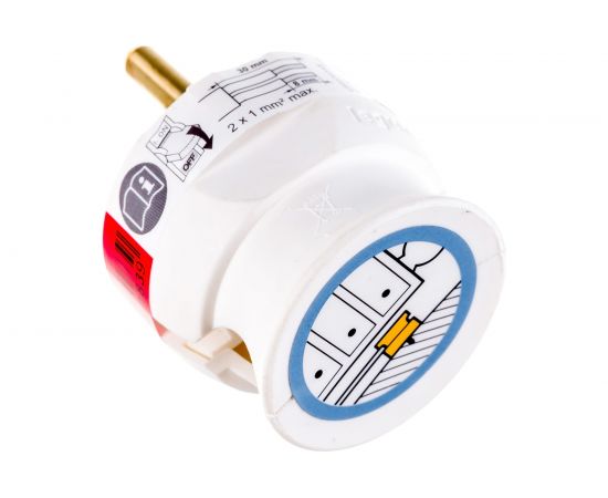 Вилка Legrand 2К 16А белая 50183 – изображение 2