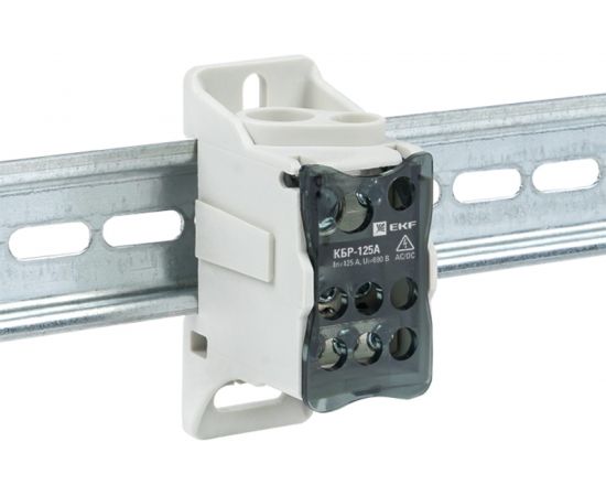 Распределительный блок EKF КБР на DIN-рейку и монтажную панель, 125A, PROxima SQplc-kbr125 – изображение 2