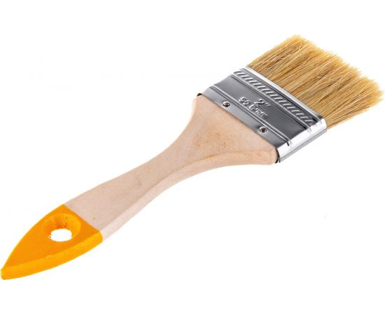 Плоская кисть KORVUS Хобби 2" Белый 0101920 – изображение 2