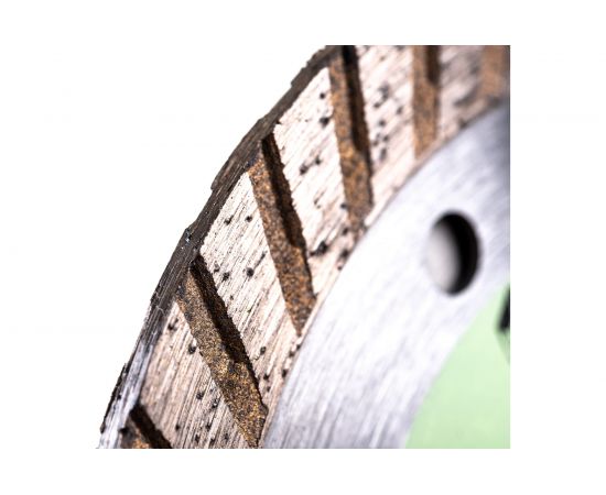 Алмазный отрезной диск Uragan Турбо для УШМ 110x22.2 мм 909-12131-110 – изображение 2