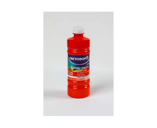 Колер-паста Светофор №32 ярко-красный 0.45л ЗОР00007013 – изображение 2