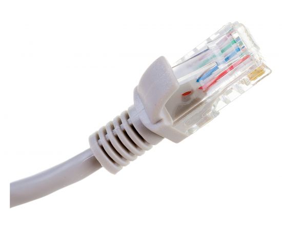 Патч-корд ЭРА Simple PC-0.5U-A U/UTP категория 5e, длина 0,5 метра, неэкранирован, серый, Б0051369 – изображение 3