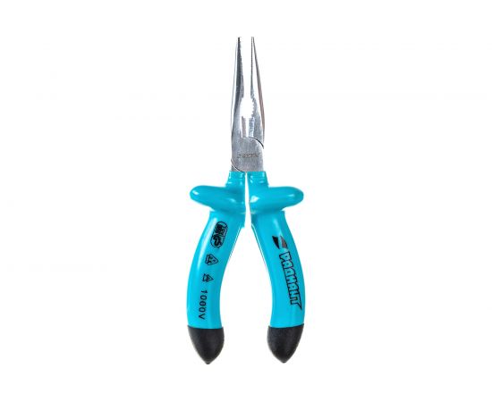 Комбинированные плоскогубцы РАДИАНТ 160 мм, с удл. полукруглыми губками, с изолир. ручками 1000 В 47010 – изображение 3