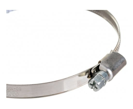 Червячный хомут Nord-Yada 80-100 мм, нерж. сталь 900265 – изображение 3