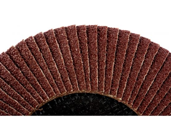 Диск наждачный лепестковый для УШМ (125х22,2 мм; Р60) FIT IT 39553 – изображение 3