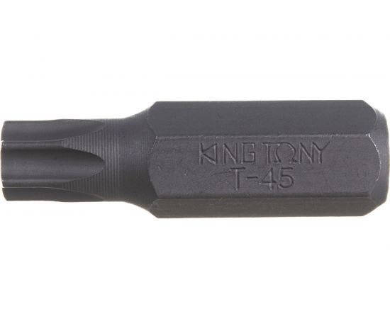 Вставка бита торцевая 10 мм, TORX, Т45, L = 36 мм KING TONY 163645T – изображение 3