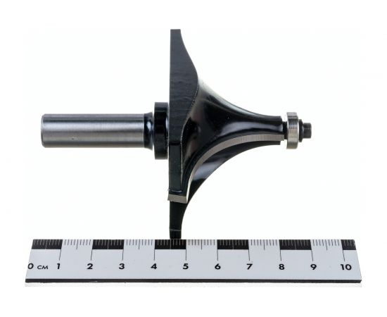 Фреза кромочная калевочная с нижним подшипником серия 1017 (80x42 мм; R30 мм; хвостовик 12 мм) Росомаха 801715 – изображение 4