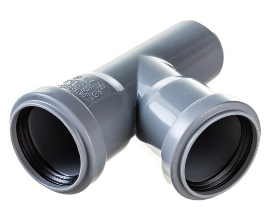 Тройник двухраструбный (67°) HTEA 50/50 Ostendorf 112300 – изображение 4