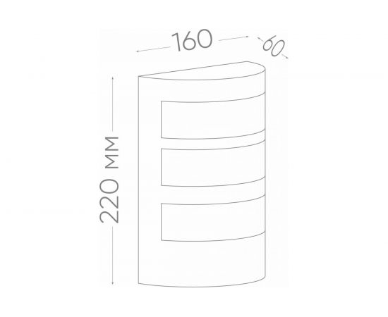 Садово-парковый светильник FERON DH017 230V без лампы E27, 220х160х60 мм 11879 – изображение 4