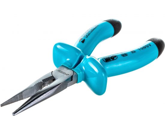 Комбинированные плоскогубцы РАДИАНТ 160 мм, с удл. полукруглыми губками, с изолир. ручками 1000 В 47010 – изображение 4