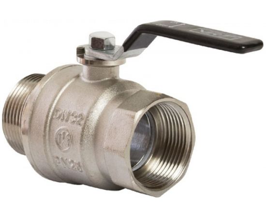 Кран шаровой VRT 1 1/4 вн/нар рукоятка 528902 – изображение 8