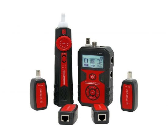 Кабельный LAN-тестер с PoE КВТ KT 858C PROLINE 86210 