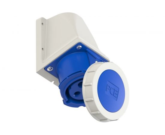 Настенная розетка PCE 32А 230V 1P+N+E IP67 1232-6 