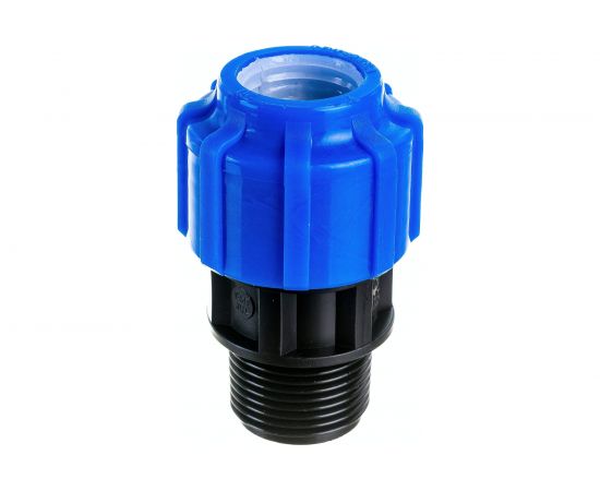 Муфта ПОЛИТЭК с наружной резьбой 20х3/4 53002034 