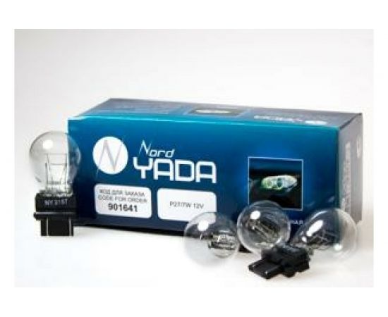 Лампа Nord-Yada P27/7W 12V цоколь 3157 габарит, стоп-сигнал для американ. авто 901641 