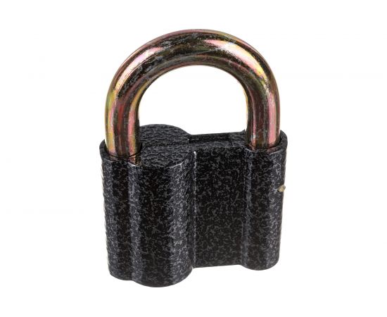 Навесной замок Bohrer СЧ-66, дужка 12 мм, 3 ключа, корпус 66 мм, с подвесом 71020661 