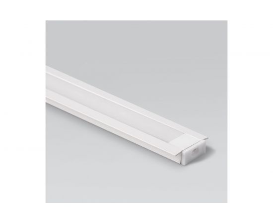 Встраиваемый профиль Elektrostandard LL-2-ALP007 алюминиевый, белый/белый для LED ленты (под ленту до 11mm) a053624 