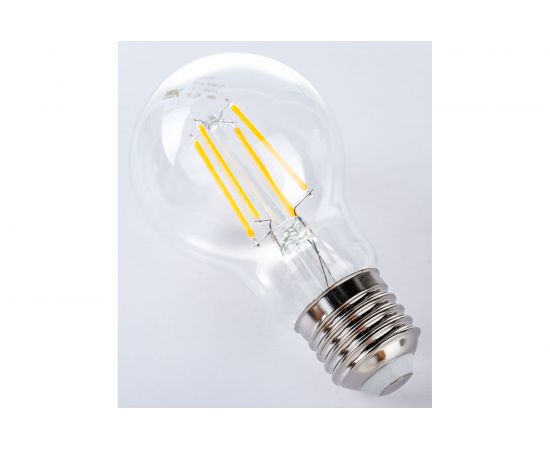 Лампа IEK серия 360, LED, A60, прозрачная, 7вт, 230В, 3000К, E27 LLF-A60-7-230-30-E27-CL 
