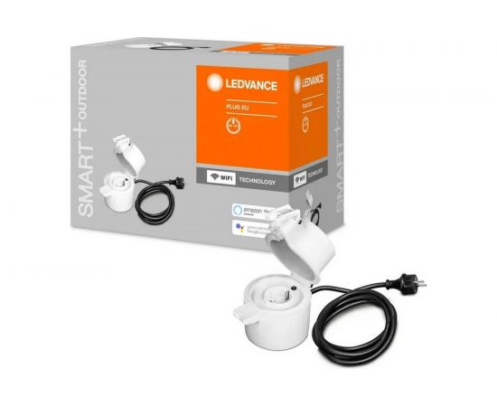 Умная розетка LEDVANCE SMART WIFI OUTDOOR PLUG EU 8X1 LEDV 4058075532120 