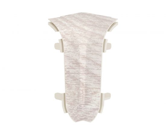 Угол внутренний для плинтуса Волшебная палочка ПВХ 58 мм, 2 шт, цвет 5810 УТ000072788 