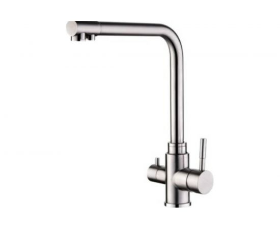 Смеситель для кухни LEDEME L4355-3 с выходом для питьевой воды 97927 