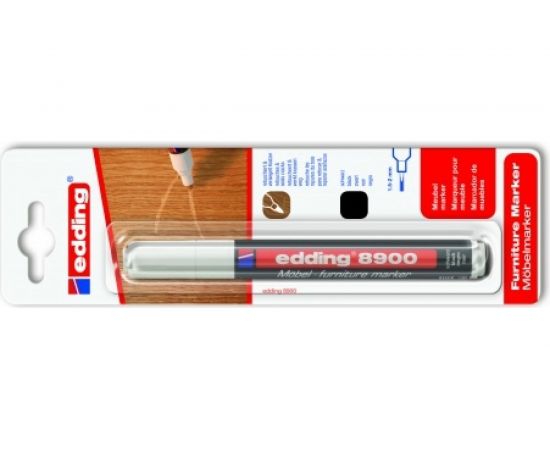 Маркер для мебели, черный EDDING E-8900#01 
