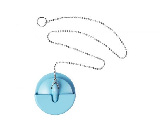 Набор голубой держатель для пробки, пробка с латунной цепочкой СУПРИМПЛАСТ 50 см 1NDVR4524_04_02Z50H – изображение 2