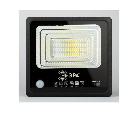 Светодиодный уличный прожектор ЭРА на солнечной батарее, 100W, 1200 lm, 5000K Б0049547 – изображение 2